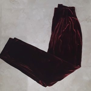 Velvet bottoms